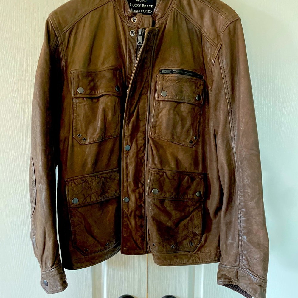 Lucky Brand Leather Jacket